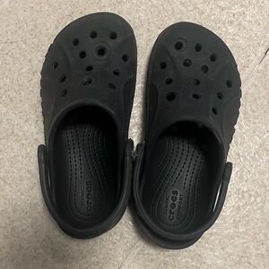 Crocs Kids Black Clogs size 11c